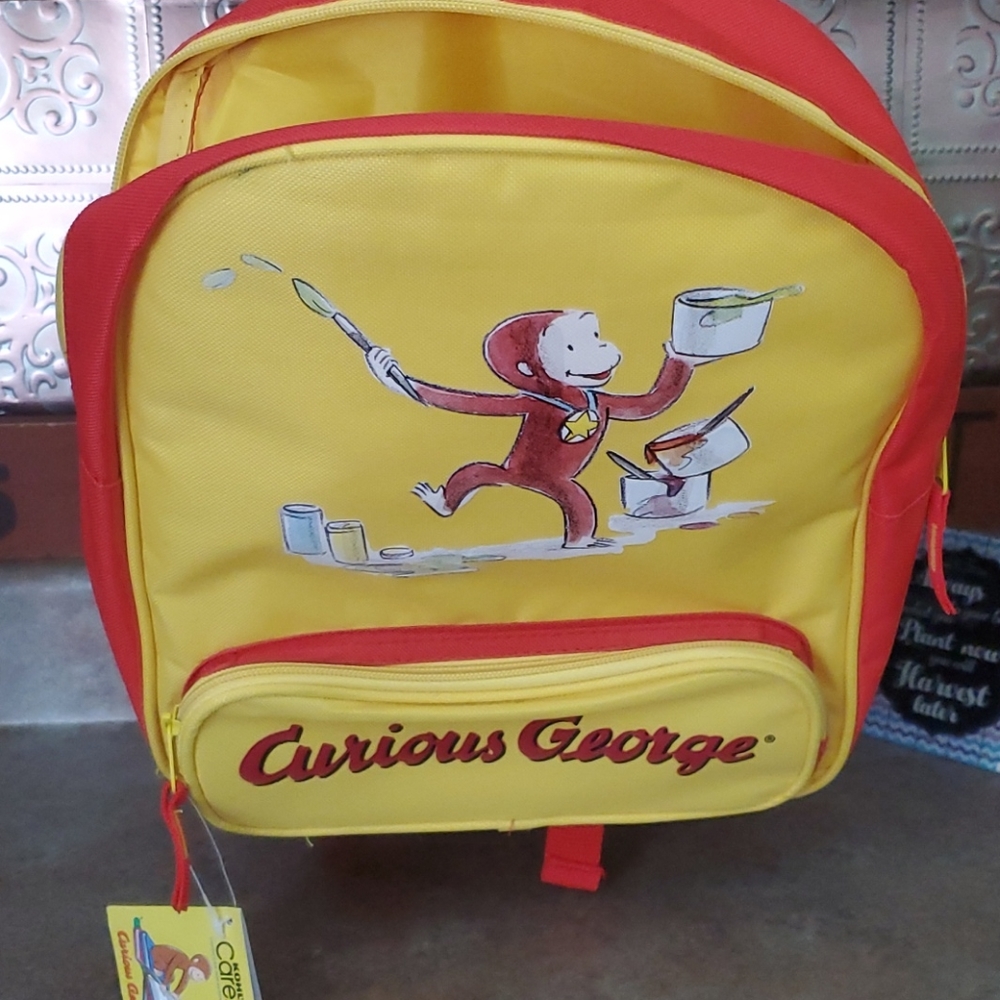 Curious George backpack
